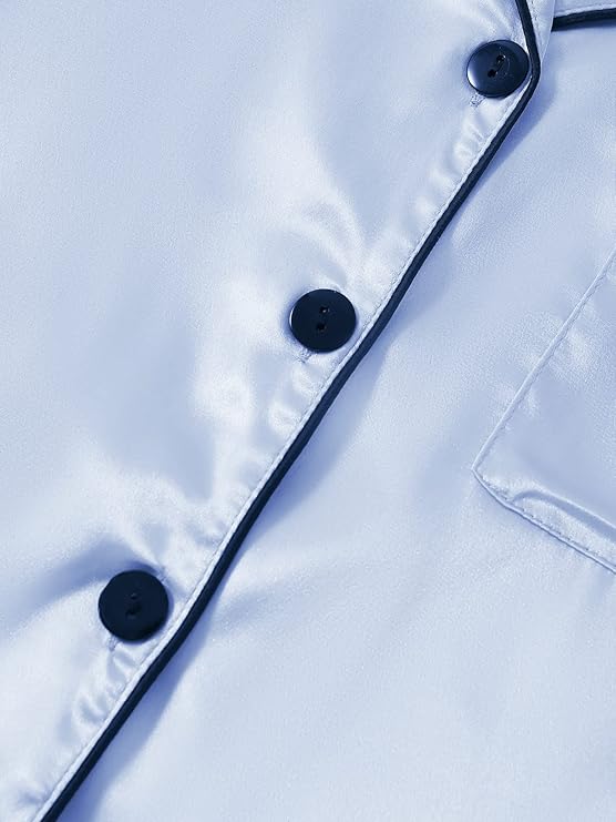 Short Silk Pajamas