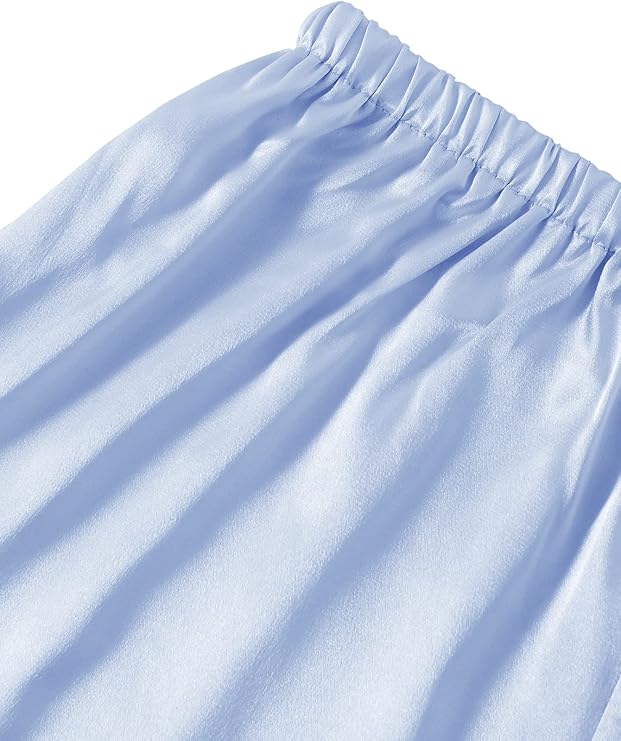 Short Silk Pajamas