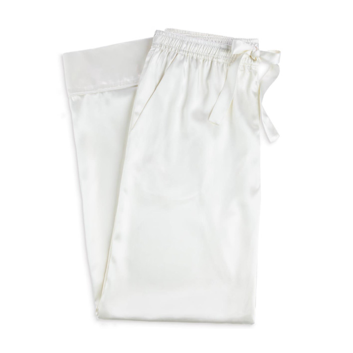 Long Silk Pajamas