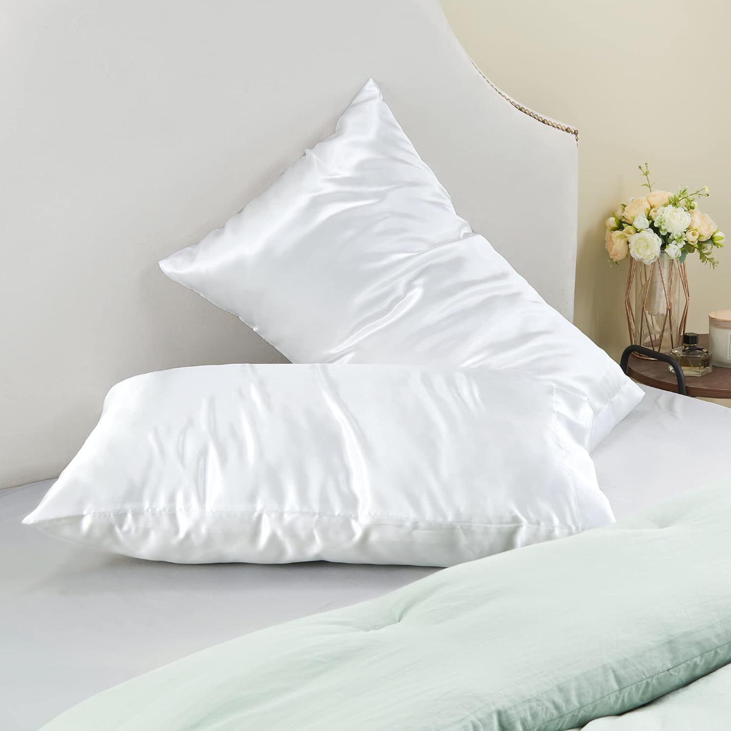 Solid Silk Pillowcase