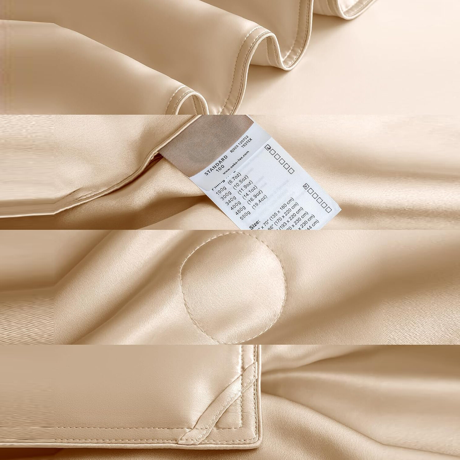 Solid Silk Bedding