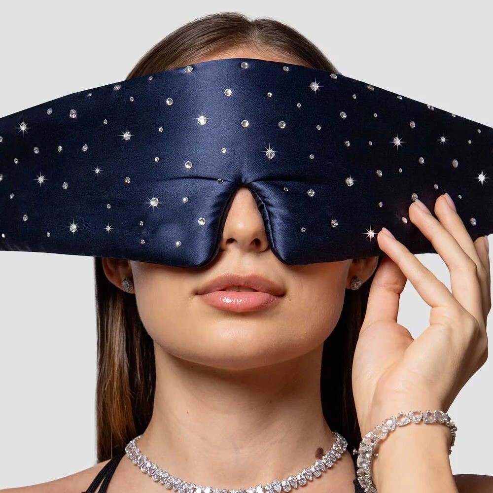 Diamond Silk Eye Mask