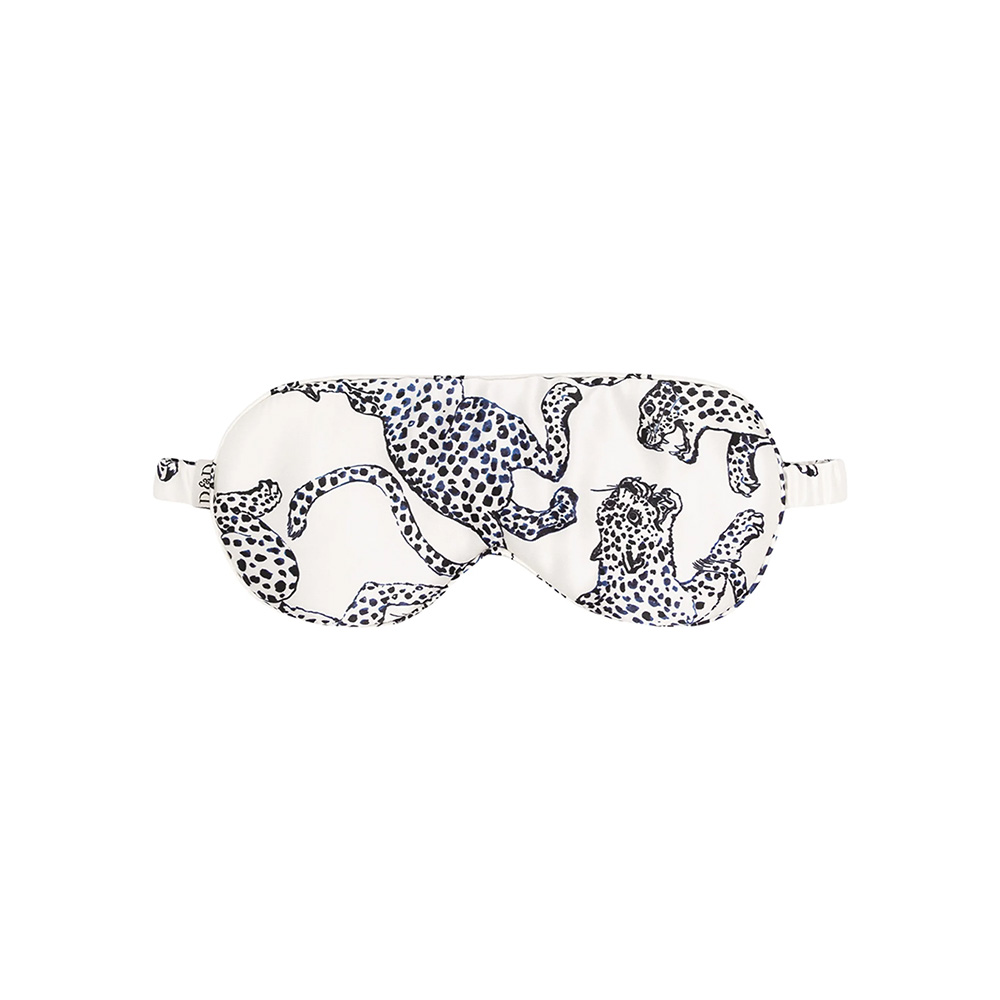 Printed Silk Eye Mask